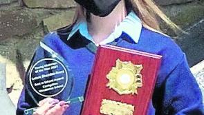 Winners of Leitrim's Young Historian of the Year awards