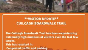 Hold off on your trip to the Cuilcagh Boardwalk