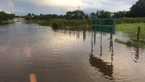 Serious flooding at Annaduff after torrential rain