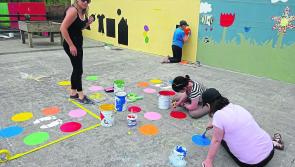 Local community join together to transform Croghan schoolyard