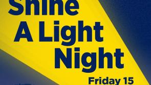 'Shine a Light' in The Market Yard tomorrow night