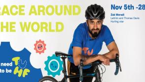 Leitrim hurler Zak Moradi in charity race