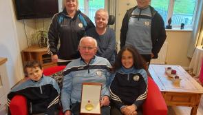 National recognition for Eamonn McGowan's lifetime of work for Allen Gaels GAA