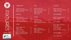 Sligo Rovers to open 2022 SSE Airtricity Premier Division campaign at home to Bohemians