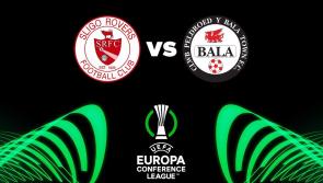 Sligo Rovers to face Welsh side Bala Town in Europa Conference League