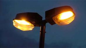 Only one of the street lights is functional out of eleven for an estate of 29 houses