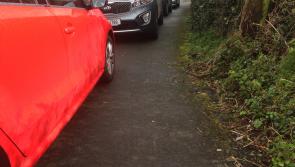 No "chance" of emergency vehicles getting through bottom of Dromahair town