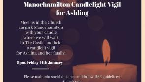 A number of vigils to be held in Leitrim for Ashling Murphy this evening