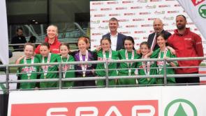 St Clare’s Manorhamilton star in SPAR FAI Primary Schools 5s National Finals in the Aviva Stadium