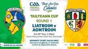 Tickets on sale for Leitrim's Tailteann Cup clash with Antrim next Saturday