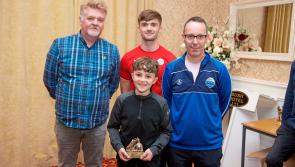 Carrick Town underage awards night with Niall Morahan