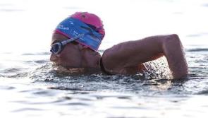 Free  adult swimming event in Lough Melvin
