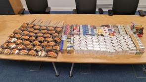 Fireworks and counterfeit cigarettes seized in Longford
