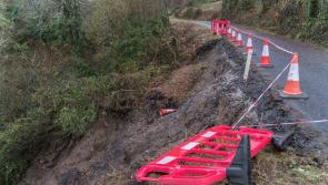 Pictures: Drumshanbo Road closed for indefinite period due to landslide