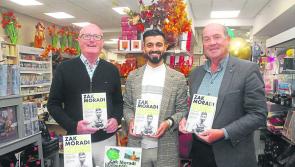 Zak Moradi's 'Life Begins in Leitrim' book signing in Mulvey's House of Gifts