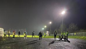 RTE cameras in Carrigallen this evening