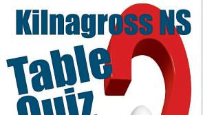 Fundraising table quiz in aid of Leitrim school