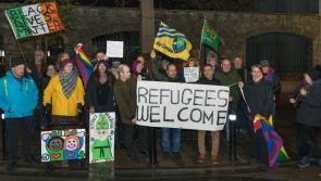 Anti fascism protest held in Carrick-on-Shannon