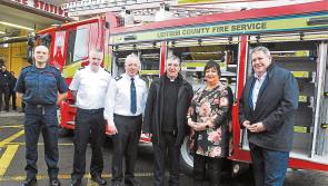 Delivery of a new Class B Fire appliance for Manorhamilton Fire station