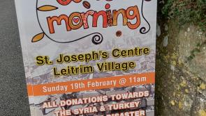 Fundraiser for Concern operations coordinator from Leitrim assisting Turkey/Syria earthquake survivors