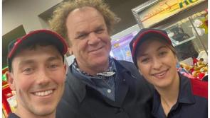 Hollywood actor pictured in Offaly during trip to Ireland