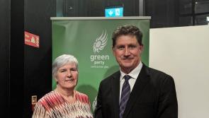 Lively and robust discussion on mining and LNG with Green party leader in Sligo