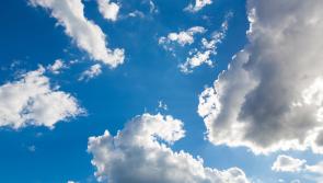 Partly sunny and very warm weather today

