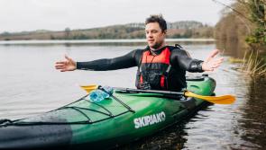 Irish musician takes to River Shannon for charity kayak