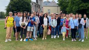 Over 150 Ukrainian refugees visit Irish art museum as part of integration trip