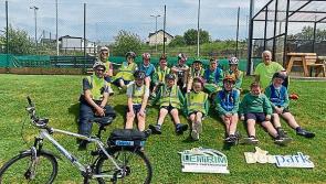 IN PICTURES: Gardaí and students from Largy NS and Ballaghameehan NS take to Leitrim roads for safety awareness