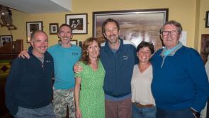 Actor Chris O'Dowd in Cryan's Teach Cheoil
