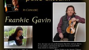 Legendary Galway-born fiddler Frankie Gavin to appear in live concert in Leitrim 