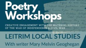 Poetry workshops takes place in Leitrim 