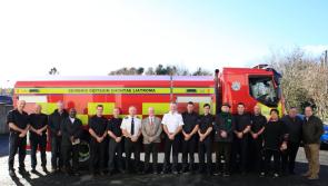 Leitrim Fire Service's new state-of-the-art Water Tanker handover took place last week