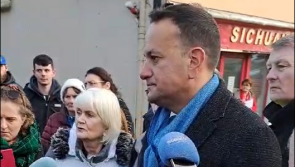 Taoiseach gives reassurance to householders and business owners in Leitrim Village