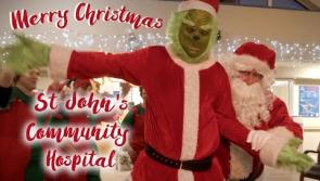 WATCH: Santa sees off the Grinch at St John’s Community Hospital