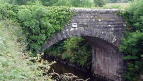 Waterways Ireland making repairs to bridge at Drumcong, Co Leitrim