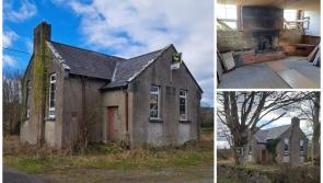 PICTURES: Old Leitrim schoolhouse on 1.5 acres with 'charm and character' for less than €90k