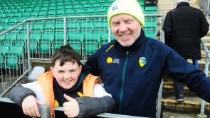 Fans enjoying the action as Leitrim secure promotion - GALLERY