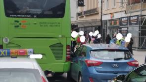 Traffic delays due to collision involving bus and car in Limerick