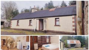 PICTURES: Quaint fixer-upper Leitrim cottage on scenic acre 'away from it all' for just €85k