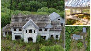 PICTURES: Unfinished Leitrim mansion with dream home potential could sell for €80,000
