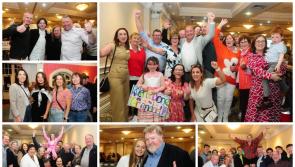 PICTURES: Elected Leitrim Council members rejoice as nail-biting race ends after long-haul count