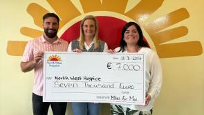 Leitrim woman’s marathon effort results in €7000 boost for North West Hospice  