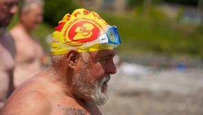 Swimming length of River Shannon in aid of Pieta
