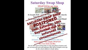 Leitrim 'Swap Shop' fundraising event postponed