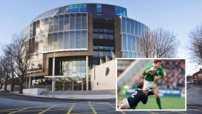 Former Irish rugby international appears in court over alleged bank theft of over €500k