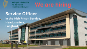 JOB ALERT: The Irish Prison Service is recruiting for a Service Officer in Longford