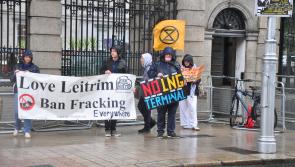 Leitrim voices rise against LNG terminal plans at Dáil Éireann protest