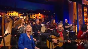 WATCH: Leitrim singer leads out Late Late Show Trad Music celebration